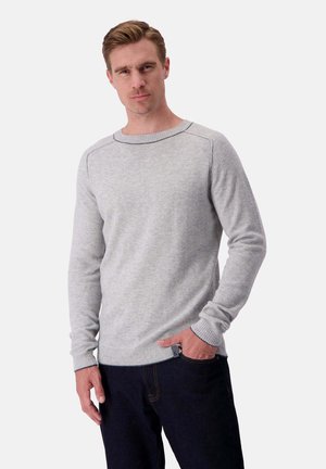 Colours & Sons ROUNDNECK - Maglione - grau