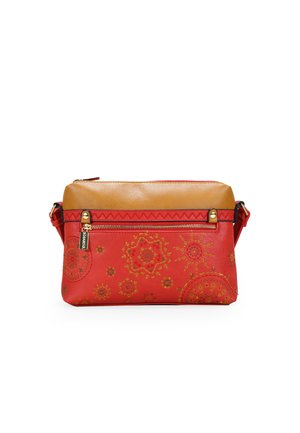 CON BORDADO - Bandolera - rojo