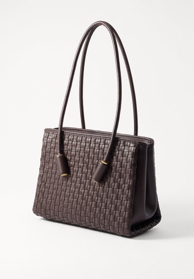 THEMOIRè LEILA MICRO WEAVED - Handtas - ebony