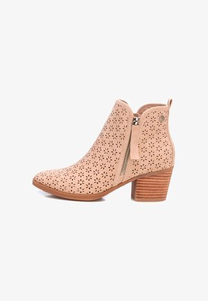 Refresh, BOTINES DE TACÓN MUJER REFRESH 172784 - Botines bajos - beige