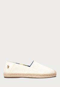 CEVIO WASHED CANVAS ESPADRILLE - Espadrilles - cream
