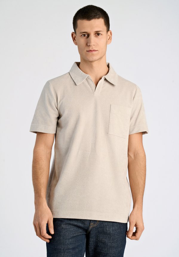 LINDBERGH TOWEL V-NECK POLO S/S - Poloshirt