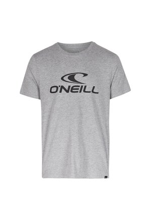 Print T-shirt - silver melee a