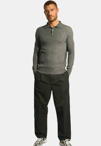 Just Cashmere Longsleeve - mottled anthracite