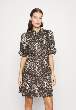TAIMI - Shirt dress - beige/black