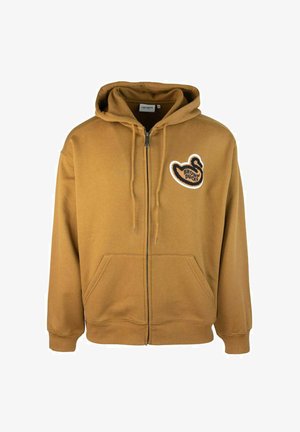 Carhartt WIP DUCKS HAMILTON - Sudadera con cremallera - marrone