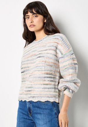 SOFT CHUNKY SPACE DYE - Pullover - green