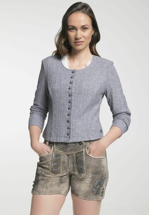 Spieth & Wensky TRACHTENJACKE DIETZING - Cardigan - grau