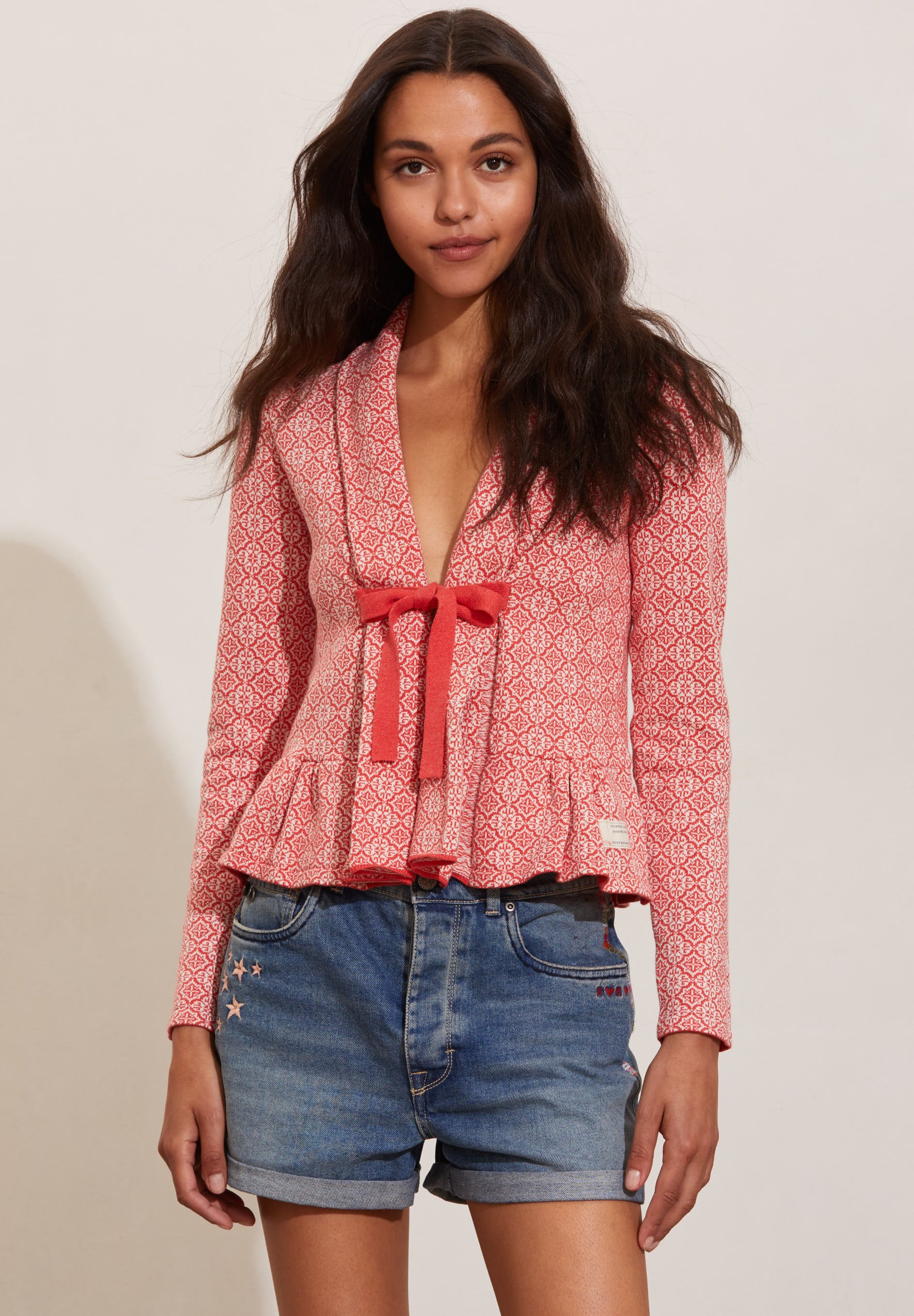 Odd Molly CANNA - Cardigan - red/light 