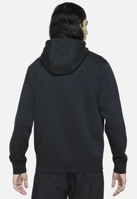 Nike Sportswear M CLUB HOODIE FZ BB - Camisola com fecho - black/black/iron grey/white