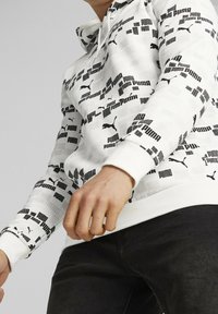 Puma Felpa con cappuccio - white