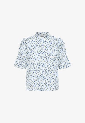 ICHI, IHQWIN SH3 - Skjortebluser - cloud dancer blue flower