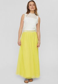 Nümph NUEA  - Maxi szoknya - blazing yellow