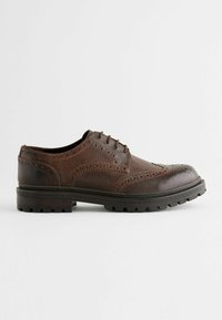 Next CLEATED BROGUE REGULAR FIT - Business sko - brown