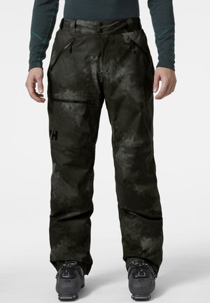 SOGN CARGO PANT - Skihose - black marble