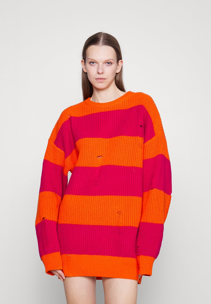 Stieglitz SASA DRESS Jumper dress jazzy/bordeaux Zalando.co.uk