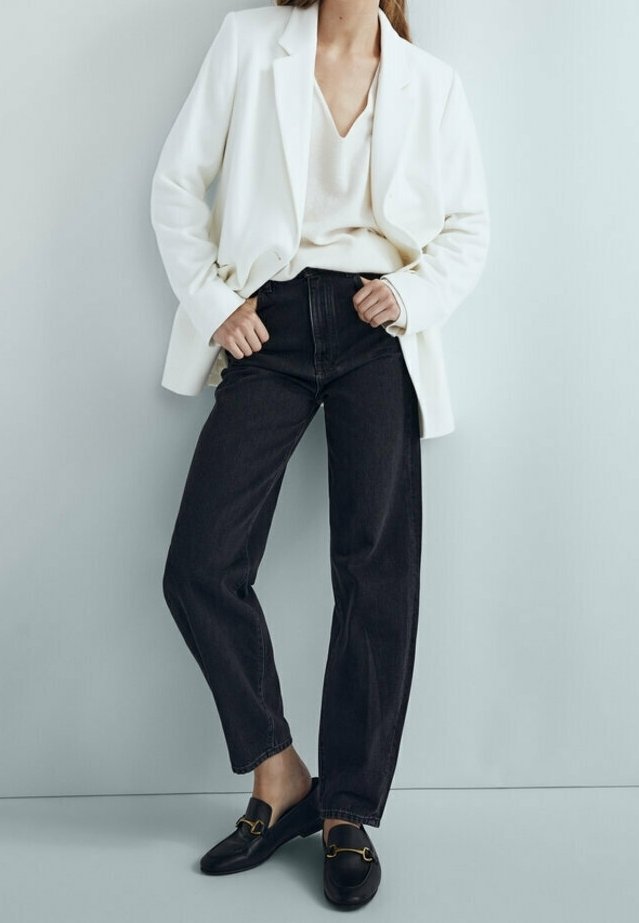 Massimo Dutti Jeans Skinny - black