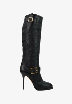Jimmy Choo, Bottes à plateau - black