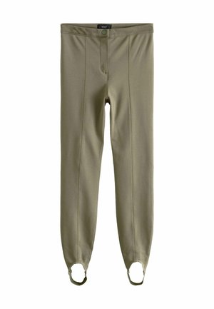 PONTE STIRRUP  - Auduma bikses - khaki green