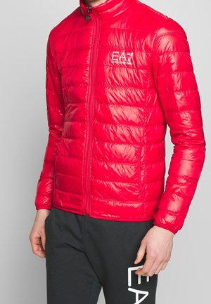 Gewatteerde jas - red