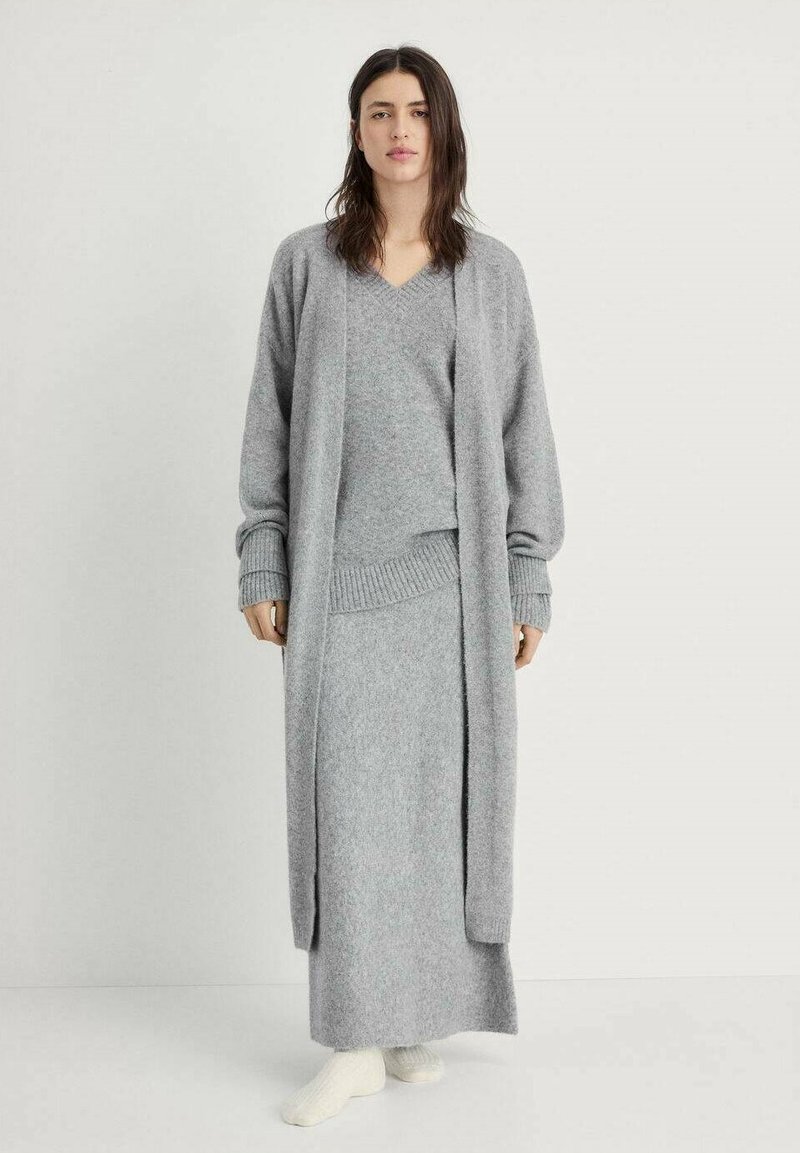 Mango - Strickjacke - grey, Vergrößern