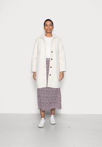MSCH Copenhagen HEDDA RIKKELIE SKIRT  - Saia comprida - blue nights