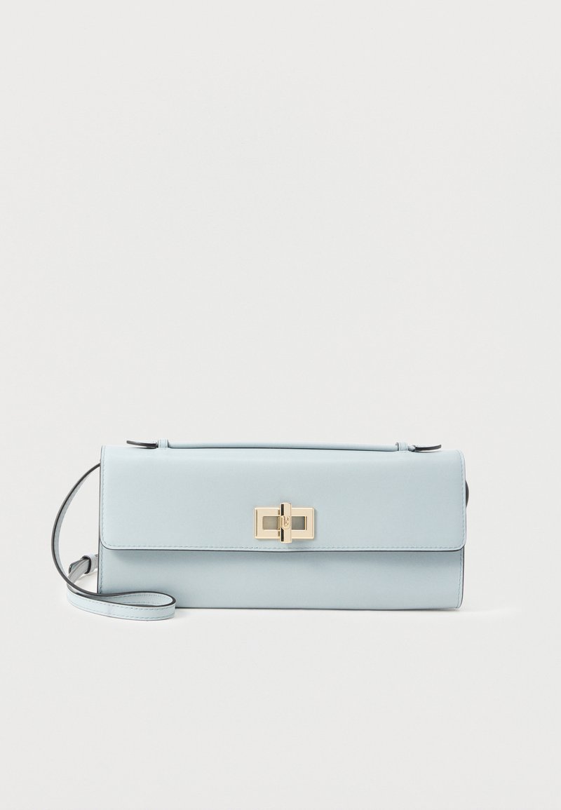 Furla CLARA CROSSBODY CLUTCH - Umhängetasche - light grey/hellgrau ...