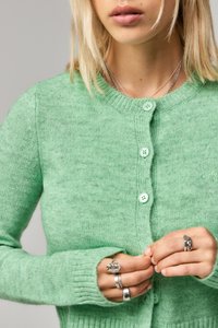 BDG Urban Outfitters COSY CREW - Kardigán - sage