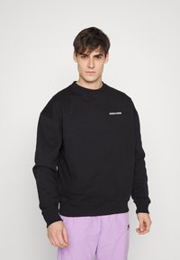 Pegador LOGO OVERSIZED SWEATER - Sweatshirt - black