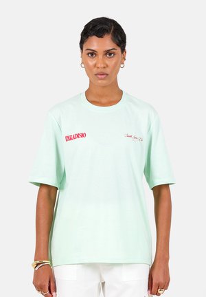 HEART - T-Shirt print - light green