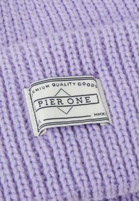 Pier One UNISEX 3 PACK - Beanie - black/dark grey/lilac