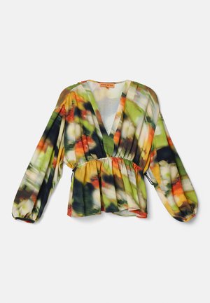 Stine Goya TONI STRUCTURE - Bluse - flowers in fast motion