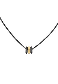 Calvin Klein BRUSHED  BOLT  - Halskette - schwarz gold