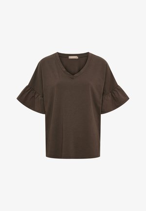 Marta Du Château, MARTA DU CHATEAU SABELA T SHIRT - T-shirts basic - moro