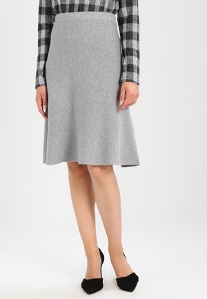 Minifalda - mottled light grey