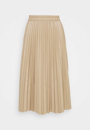 A-line skirt - beige sand