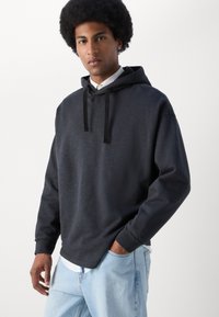 Scotch & Soda CORE 3 CROSSES HOODIE - Felpa - black