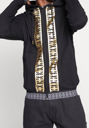 Jersey con capucha - black