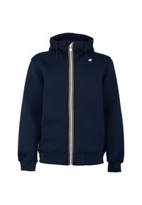 K-Way RAINER SPACER - Felpa con zip - blu
