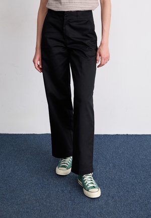 247 LOOSE WORK PANT W - Pantalon classique - black