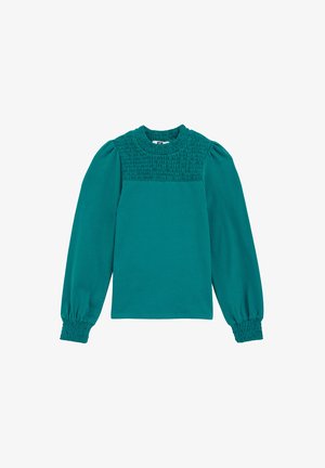 Bluză cu mânecă lungă - sea green