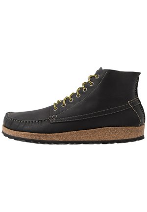 MARTON - Stivaletti stringati - black