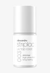 STRIPLAC UV TOP COAT - Nagellak: top coat - shimmer