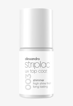 STRIPLAC UV TOP COAT - Nail polish (top coat) - shimmer