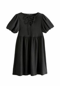 Next TALL FIT - TEXTURED PUFF SLEEVES FRONT DETAIL - Kampsunkleit - black