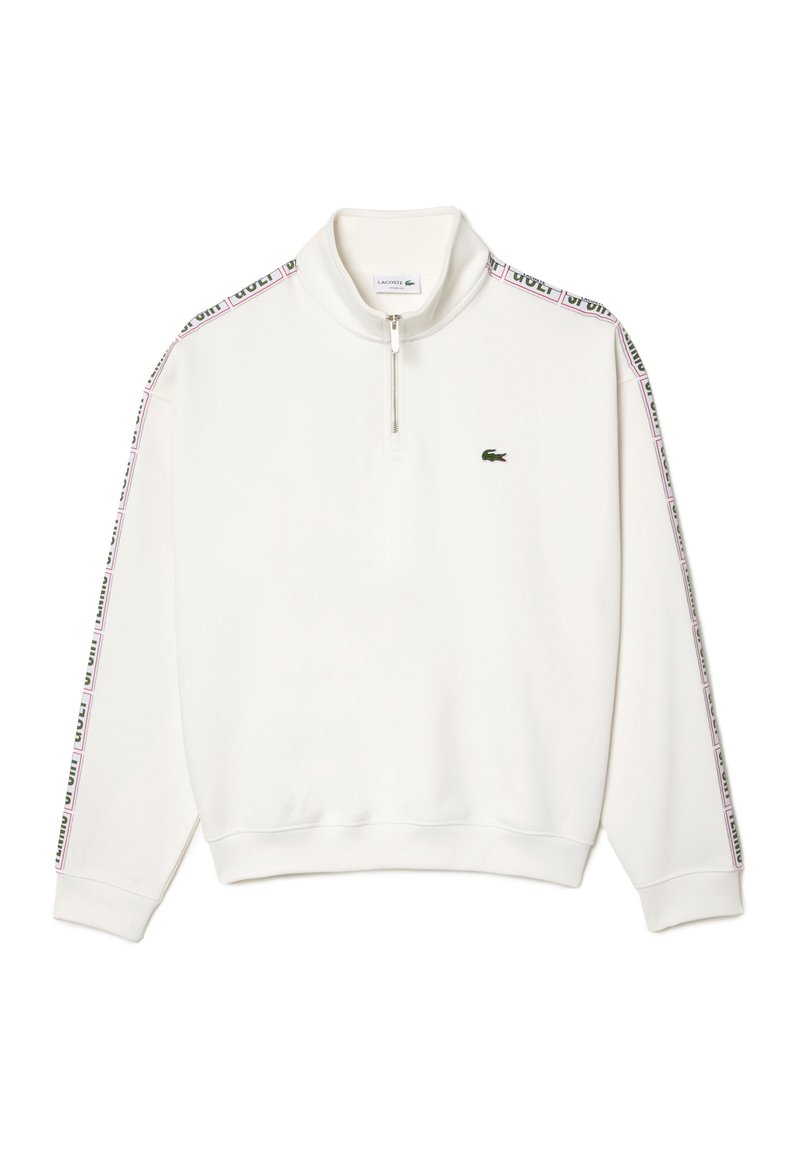 Lacoste Sweater met rits crème Lacoste Sweater met rits crème