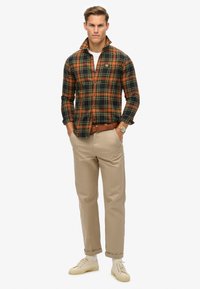 Superdry & Co LONG SLEEVE LUMBER - Overhemd - bryce check black