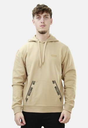 Moschino Underwear Felpa con cappuccio - beige