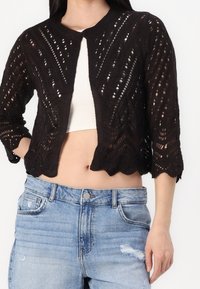 JDY Chaqueta de punto - black