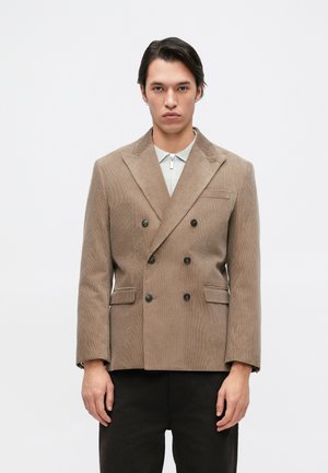 SLHREG DUCA PEAK - Veste de costume - brownie